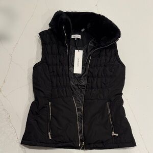 Calvin Klein Women's Black Puffer Vest